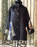 Oopera Girl with Pearl Earrings Wearable Art Jacket-J4239RW-3