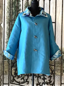 Oopera Reversible Toggle Button Rain Jacket-J4240RW-5