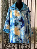 Oopera Reversible Toggle Button Rain Jacket-J4240RW-5