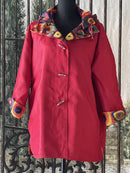 Oopera Circles By Wassily Kandinsky Rain Jacket-J8839RW-6