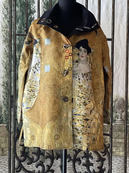 Oopera Lady In Gold Rain Jacket-J4239RW-6