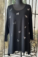 Gardy Puppy Embellished Tunic-GD-8979