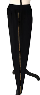 Gardy Rhinestone Striped Legging-7123