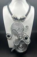 Jeff Lieb "Going In Circles" Necklace-93877