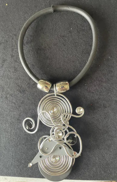 Jeff Lieb "Going In Circles" Necklace-93877