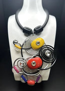 Jeff Lieb Marble Necklace-21070