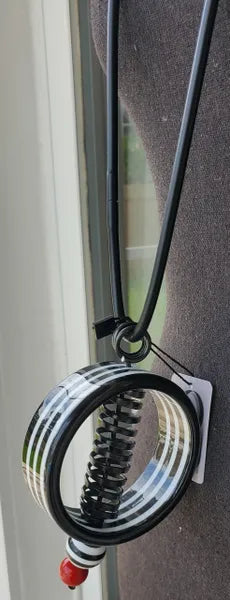 OC Zebra Lariat Necklace-NKL406