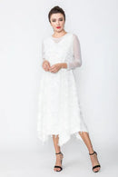 IC Collection Eye Lash Dress-IC-2942D