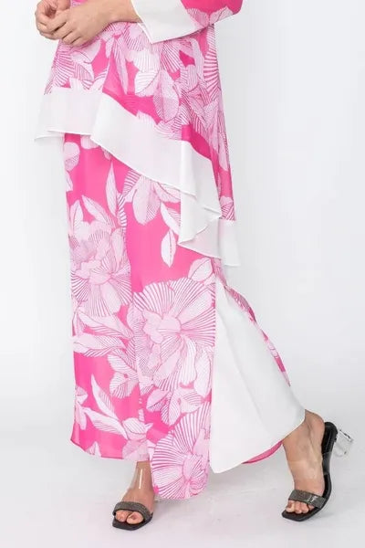 IC Collection Designer's Top Choice Print Pant-IC-4357P