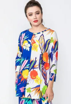 IC Collection Happy Print Tunic-IC-4322T
