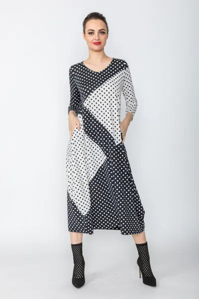 IC Collection Fashion Forward Dress-IC-5326D