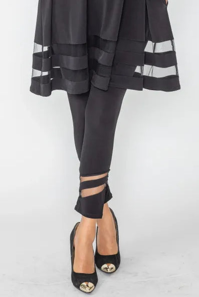 IC Collection Soft Knit Pant with Double Mesh Stripe | Unique Apparel USA