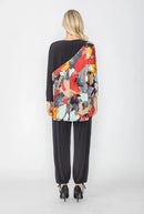 IC Collection Abstract Art High Low Tunic-IC-5418T