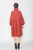 IC Hi-Fashion Zipper Jacket with Funky Collar-IC-2733J