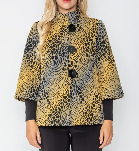 IC Collection Print Jacket-IC-5398J