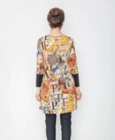 IC Collection French Collection Tunic with Front Pocket-5380T