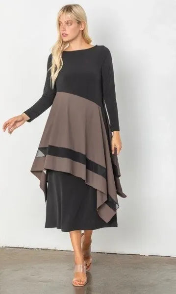 IC Collection Fashion Forward Dress-IC-5610D-C