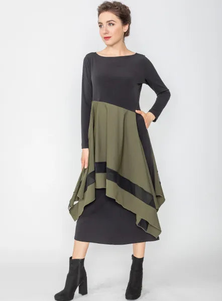 IC Collection Fashion Forward Dress-IC-5610D-C