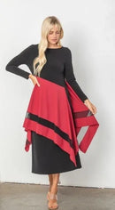 IC Collection Fashion Forward Dress-IC-5610D-C