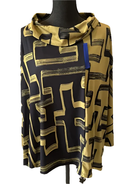 IC Collection Abstract Print Tunic-IC-5541T