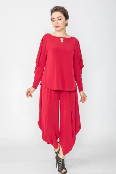 IC Collection Keyhole Tunic-IC-5563T (CIN)