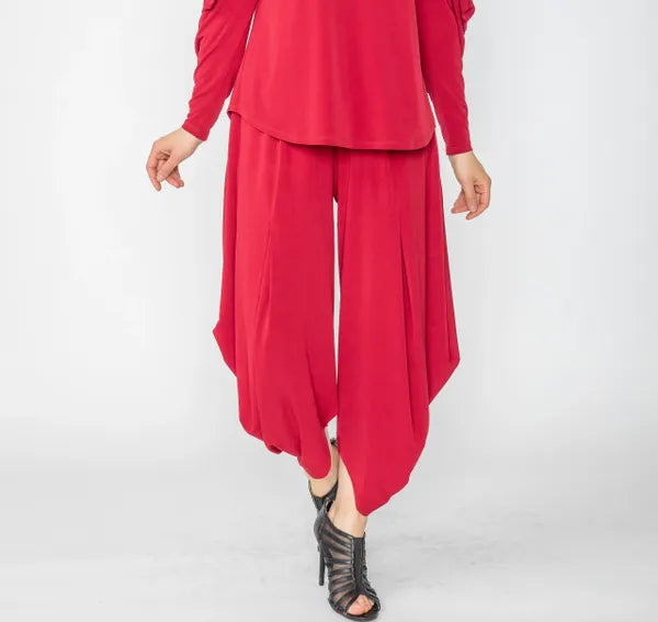 IC Collection Fashion Draped Pant-IC-5562P