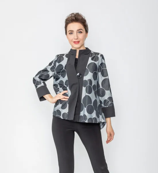 IC Collection Single Button Down Jacket-IC-5382J