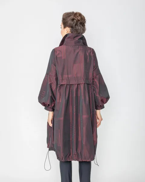 IC Collection Abstract Puff Sleeve Jacket-IC-5569J