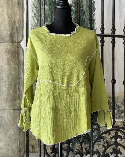 IC Collection Textured Top With Trim-IC-2374T