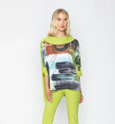 IC Collection Abstract Print  Top-IC-5687T