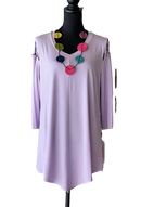 IC Collection Criss Cross Shoulder Tunic-IC-1059T