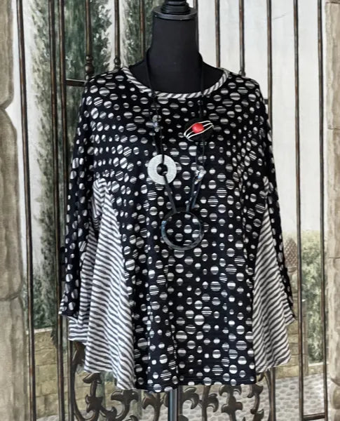 IC Collection Print New Swing Tunic-IC-3821T