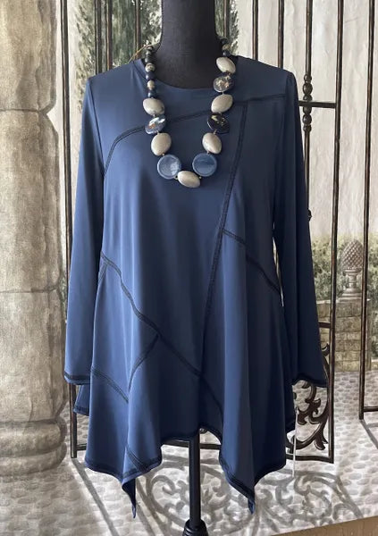 IC Collection Stitched Tunic-IC-2749T