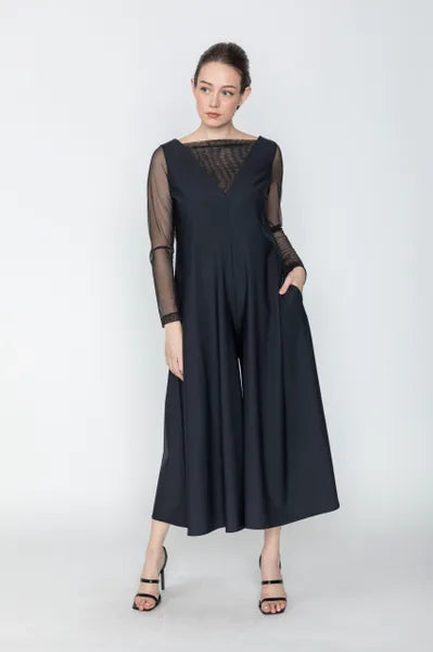 IC Collection Fashion Forward Jumpsuit-IC-5637JS