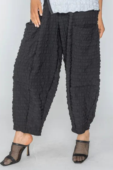 IC Collection Pucker Wide Leg Pant | Unique Apparel USA