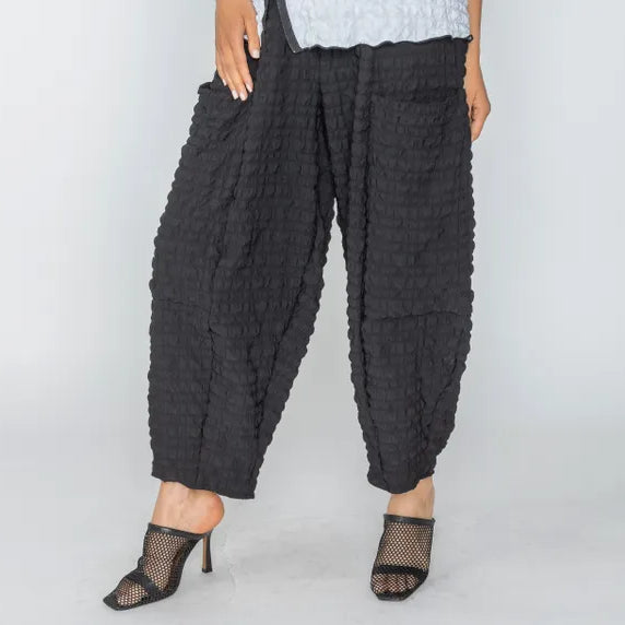 IC Collection Pucker Wide Leg Pant | Unique Apparel USA