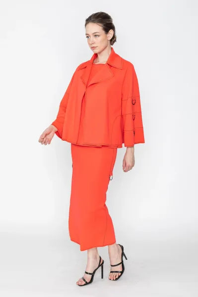 IC Collection Trim Pencil Skirt-IC-4498S