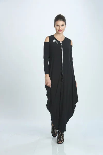 IC Collection Zip Up Jumpsuit- IC-4502JS