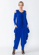 IC Collection Zip Up Jumpsuit- IC-4502JS