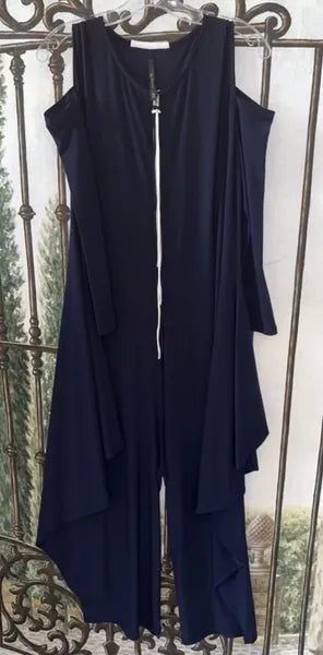 IC Collection Zip Up Jumpsuit- IC-4502JS