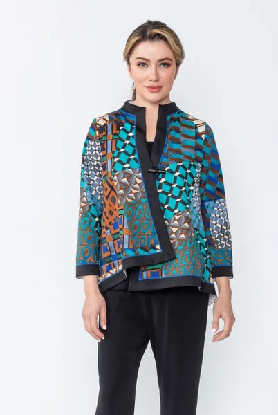 IC Collection Funky One Button Jacket | Unique Apparel USA