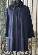 IC Collection Ruffled Jacket-IC-4584J