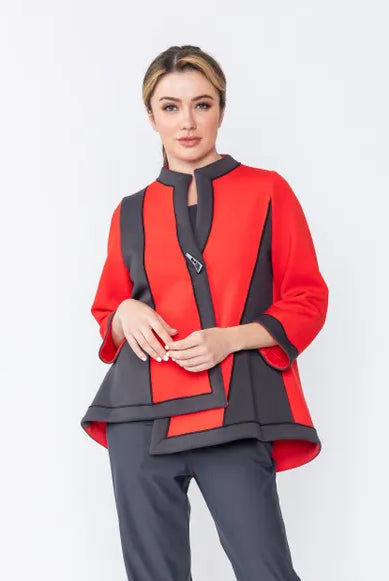 IC Collection Asymmetric Merrow Jacket | Unique Apparel USA