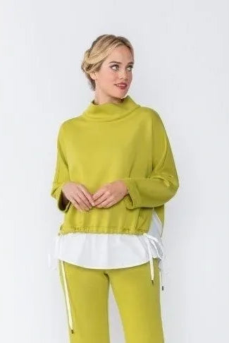 IC Collection High Stand Collar Top | Unique Apparel USA