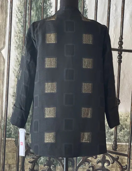 IC Collection Hi Fashion Asymmetric Lightweight Jacket-IC-5077J