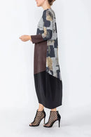 IC Collection Patch Bubble Dress-IC-5028D