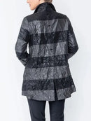 IC Collection Striped Button Down Top-IC-5102T