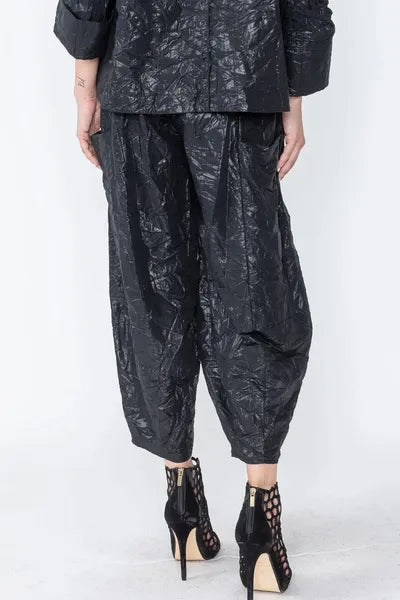 IC Collection Crinkled Ankle Pant-IC-5092P
