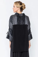 IC Collection Two Pocket High Collar Tunic-IC-5089T