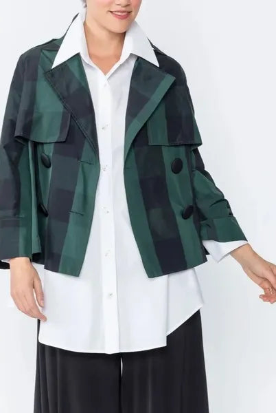 IC Collection Two Button Short Jacket | Unique Apparel USA